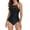 Black, variant on OSFVNOXV Swim Suits for Women 2025 ,Halter Black Tankini Top Sleeveless Camis Bodycon Bikini Bottom Swimwear Bathing Suits