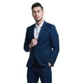 thumbnail image 3 of Men's Skinny Fit 2pc Linen Suit, 3 of 4
