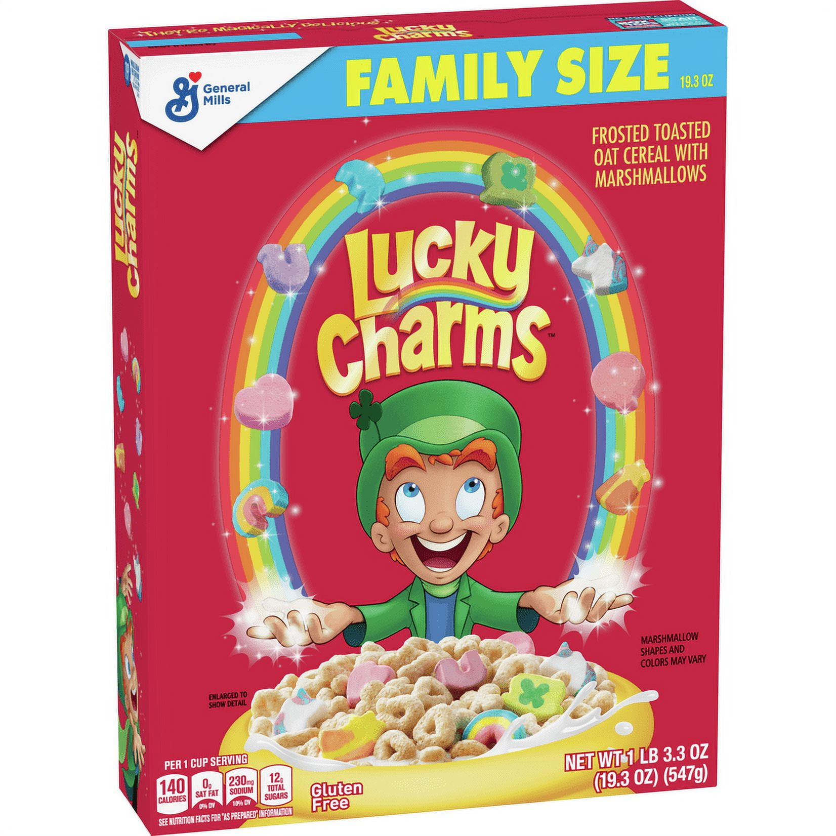 Comprar LUCKY CHARMS con Malvaviscos Cereal Caja 297g, Walmart Guatemala -  Maxi Despensa