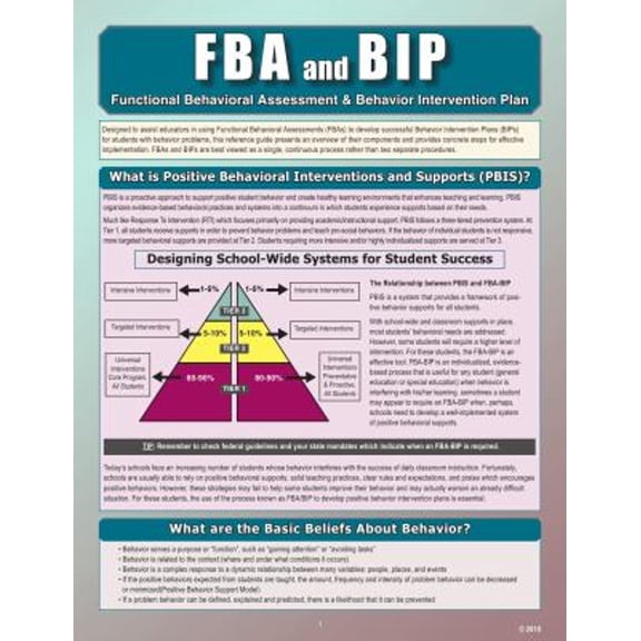 Pre-Owned FBA and BIP : Functional Behavioral Assessment and Behavior Intervention Plans (Paperback) 9781935609278