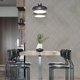 thumbnail image 4 of 1 Roll, Wall Sticker, Geometric Patterned Printing Waterproof Self-Adhesive Wallpaper Gray Abstract Bathroom Thickened Wall Sticker 47.24x11.81inches, 4 of 4