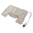 thumbnail image 4 of Weighted Neck Heating Pad, Beige 6 Gear Adjustable Heated Shoulder Neck Blanket Detachable  For Home EU Plug 220V, 4 of 8
