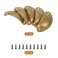 thumbnail image 3 of Uxcell 10pcs Drawer Handles for Kitchen Cupboard Furniture, Gold Tone, 3 of 5