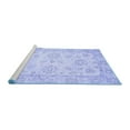 thumbnail image 2 of Ahgly Company Machine Washable Indoor Rectangle Oriental Blue Traditional Area Rugs, 2' x 5', 2 of 4