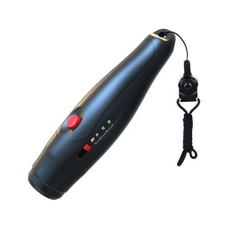 Electronic Referee Whistle, Rechargeable Loud ABS Sports Whistle with One-Touch Operation, Waterproof Non-Slip Grip for Football, Basketball, Lifeguard & Outdoor Use
