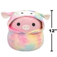 thumbnail image 2 of Peluche Squishmallows Original Peter The Pink Pig 30 cm, 2 of 8