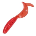 thumbnail image 2 of 100pcs 4cm Soft Artificial Fishing Lures Swimbait Tail Grub Lures Worm Moggot Grub Lures Baits, 2 of 7