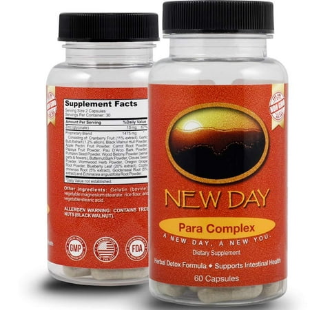 10 Day Parasite Cleanse for Adults | Great Intestinal, Digestive and Colon Support for Humans | 60 Non-GMO Capsules Made in the USA in an FDA Inspected GMP Certified (Best Way To Get Rid Of Intestinal Parasites)