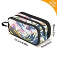 thumbnail image 4 of FORMRS Pencil Case with 3 Compartments Zipper Pouch, Elementary School Level and up, Abstract Mountain, 4 of 8
