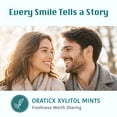 thumbnail image 3 of Oraticx Xylitol Mints with OraCMU PostBiotics — Peppermint | 99% Finnish Xylitol | Oral Probiotic Blend | Sugar-Free | 60g, 3 of 7