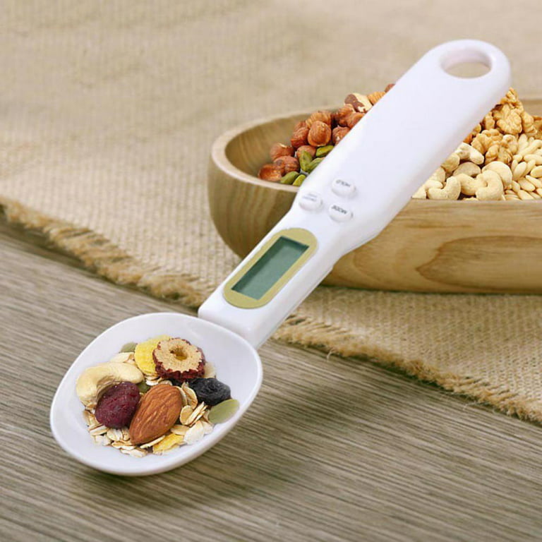 Spoon Scale Accurate Electronic Digital Weighing Spoon Kitchen Measuring  Tool 500/0.1g for Portioning Tea Flour Spices Medicine