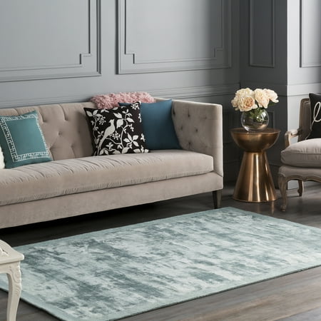 Ocean Silk Rug - Artistic Weavers Silk Route Rainey 5' x 7'6