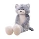 thumbnail image 1 of Juguete de peluche Bewildely de gato Gris 50cm para niños, 1 of 6