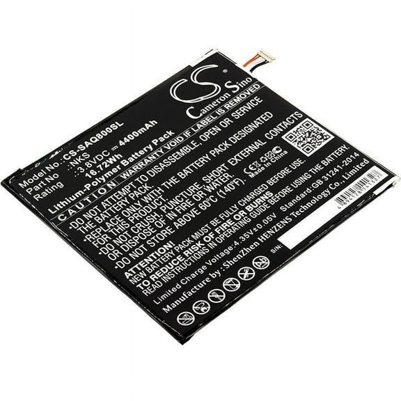 NKS Battery for Sprint Slate 80 AQT80, 4400mAh - sold by smavco
