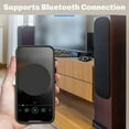 thumbnail image 2 of Dual Microphone Karaoke Machine Bluetooth 5.0 Sound Power Amplifier Integrated Amp & U-Disk Player Home Audio Subwoofer, 2 of 5