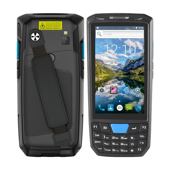 Aibecy Android 8.1 PDA Portable POS Terminal Miel-Puits 1d/2d / Qr Scanner de Codes à Barres Machine de Collecte de Données Ordinateur Portable 4G WiFi Bluetooth avec Caméra Tactile de 4,5 Pouces 8MP pour Warehou