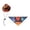B, variant on Halloween Pet Costume Of Drool Towel And Hat Cowboy Set,Pet Cowboy Costume Cosplay Cap,Halloween Pumpkin Ghost Cute Printed Pet Accessories For Dogs Cat Pet Party