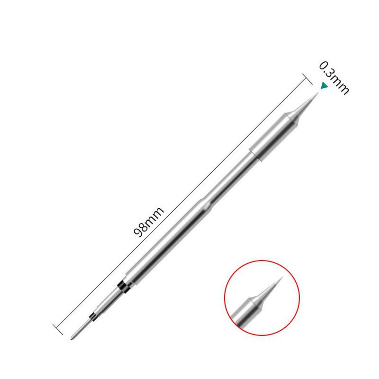 Professional Soldering Iron Heating Core Tips – C210, C245, C115 Series – Copper Silver Heads For Precision Electronics, Fast Heat, Multi-Model Compatibility