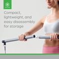 thumbnail image 4 of Gaiam Pilates Bar Kit, 1 Bar with 2 Resistance Cords, Exercise & Fitness Accessories, 1 set, 4 of 7