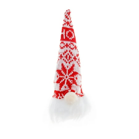 

New Upgrade Christmas Gifts For Mom Nightmare Before Christmas Decor Christmas Shiny Bearded Doll Christmas Tree Pendant Small Hanging Knitting Shiny Faceless Doll Doll