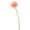 Light Pink, variant on Vickerman 21" Artificial Orange Gerbera Daisy Stem, 6 per Bag