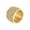 Gold, variant on Women's Stainless Steel 17MM Chunky Dainty Trendy Mesh Full CZ Party Ring Gold Size 10