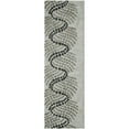 thumbnail image 5 of SAFAVIEH Soho Hudson Geometric Area Rug, Blue/Grey, 2'6" x 4', 5 of 9