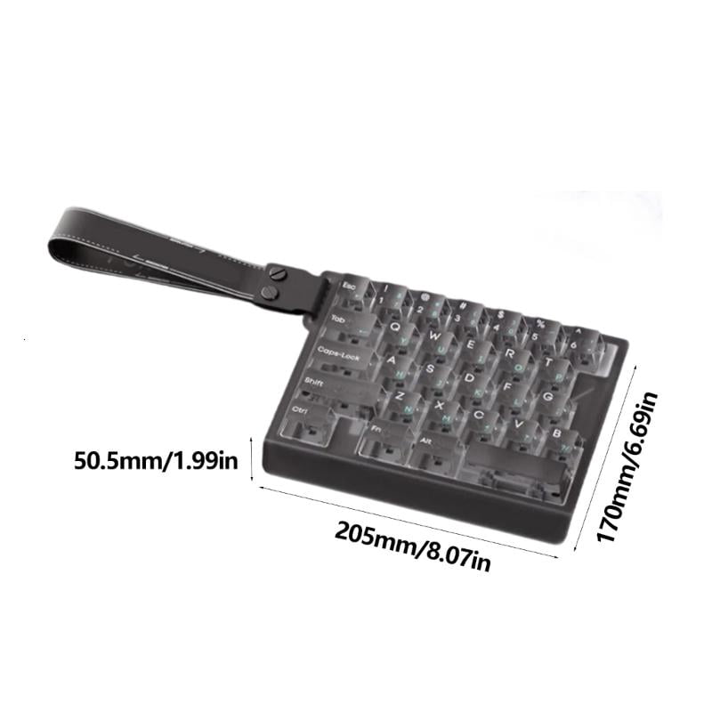 CEORPER Responsive 8K Magnetic Switches Keyboards Multimedia Key Detachable Cable