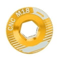 thumbnail image 3 of M18 Crank Bolt Bike Crank Arm Bolt Crank Arm Screw Aluminum Alloy M18 Crank Fixing Screw Bike Crankset Arm BoltM18 Gold ANGGREK AC6987, 3 of 8