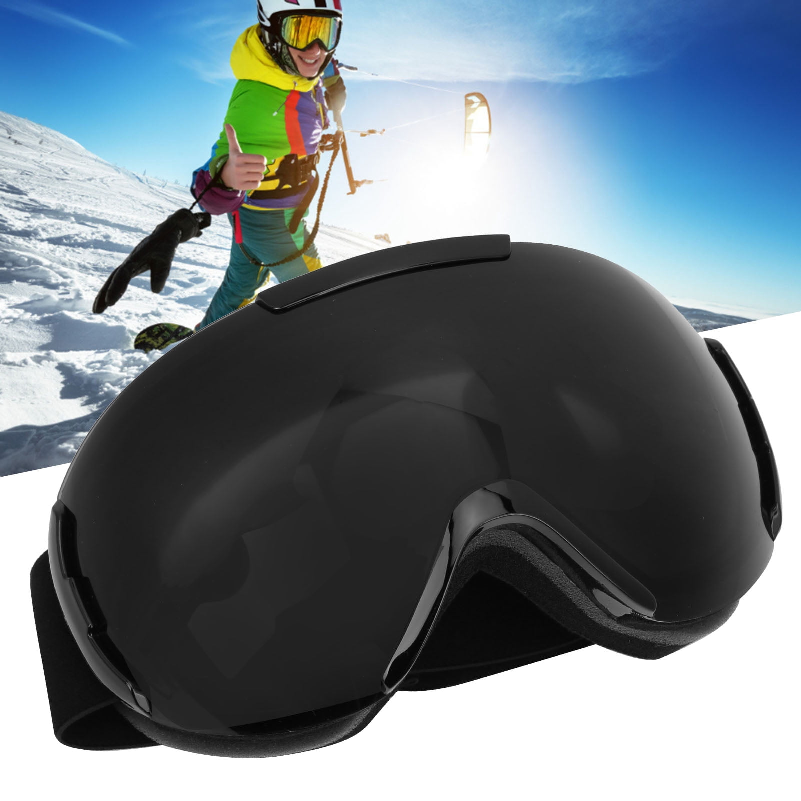 AMONIDA UV Protection Snow Goggles,Ski Snowboard Goggles Double‑Layer ...