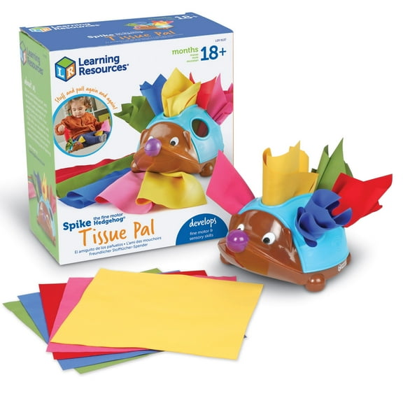 Learning Resources Spike the Fine Motor Hedgehog Tissue  Ages 18  Months and up