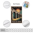 thumbnail image 2 of Retro Paseo De Aguas Poster Motivational Inspirational Vintage Travel Wall Art for Classroom Meditation Space Cultural Center Canvas Poster, 2 of 8