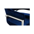 thumbnail image 4 of Meridian Furniture Madelyn Navy Velvet Dining Chair, Set of 2, 4 of 6