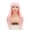 Pink, variant on Qi Liu Hai Long Straight Hair Wig Headset | Natural And Realistic | Suitable For Multiple Occasions