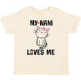 thumbnail image 3 of Inktastic My Nani Loves Me Girls Girls Toddler T-Shirt, 3 of 5