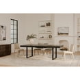 thumbnail image 5 of Moe's Home Collection MONTE Fabric Dining Chair -Set of Two Beige Color, 5 of 5
