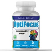Optifocus Brain Booster for Mental Clarity for Men & Women- Best Brain Supplement and Memory Pills for Brain Health Mental Focus and Energy Booster
