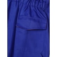thumbnail image 5 of Alvivi Men's Dustproof Coveralls Long Sleeve WorkWear Suit Mechanic Work Jumpsuit Royal Blue L, 5 of 7