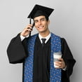 thumbnail image 5 of Xecao Dinosaur Driving Print Graduation Shawl Stole Honor Stole Adult 72" Academic Commencements, 5 of 7