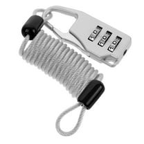 OUNONA  Anti-theft Wire Rope Luggage Locks Security Cable Travel Baby