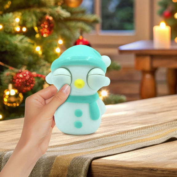 Nilvkv Christmas Squeezes Out Eyes Toys for Kids Boys Girls Toddlers Christmas Stocking Stuffers Party Favors Gifts, Christmas Decorations