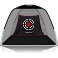 thumbnail image 2 of Gagalileo Replacement Golf Target Cloth, Ladder-Shaped (3.6'-7.8' W x 5' H), High-Impact PVC Center with Adjustable Ropes, 2 of 9