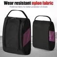 thumbnail image 2 of artículos deportivos Bolsa para zapatos de golf Bolsa transpirable con cremallera Bolsa de transporte deportivo de nylon (Rosa) Hugtrwg  Para estrenar, 2 of 8