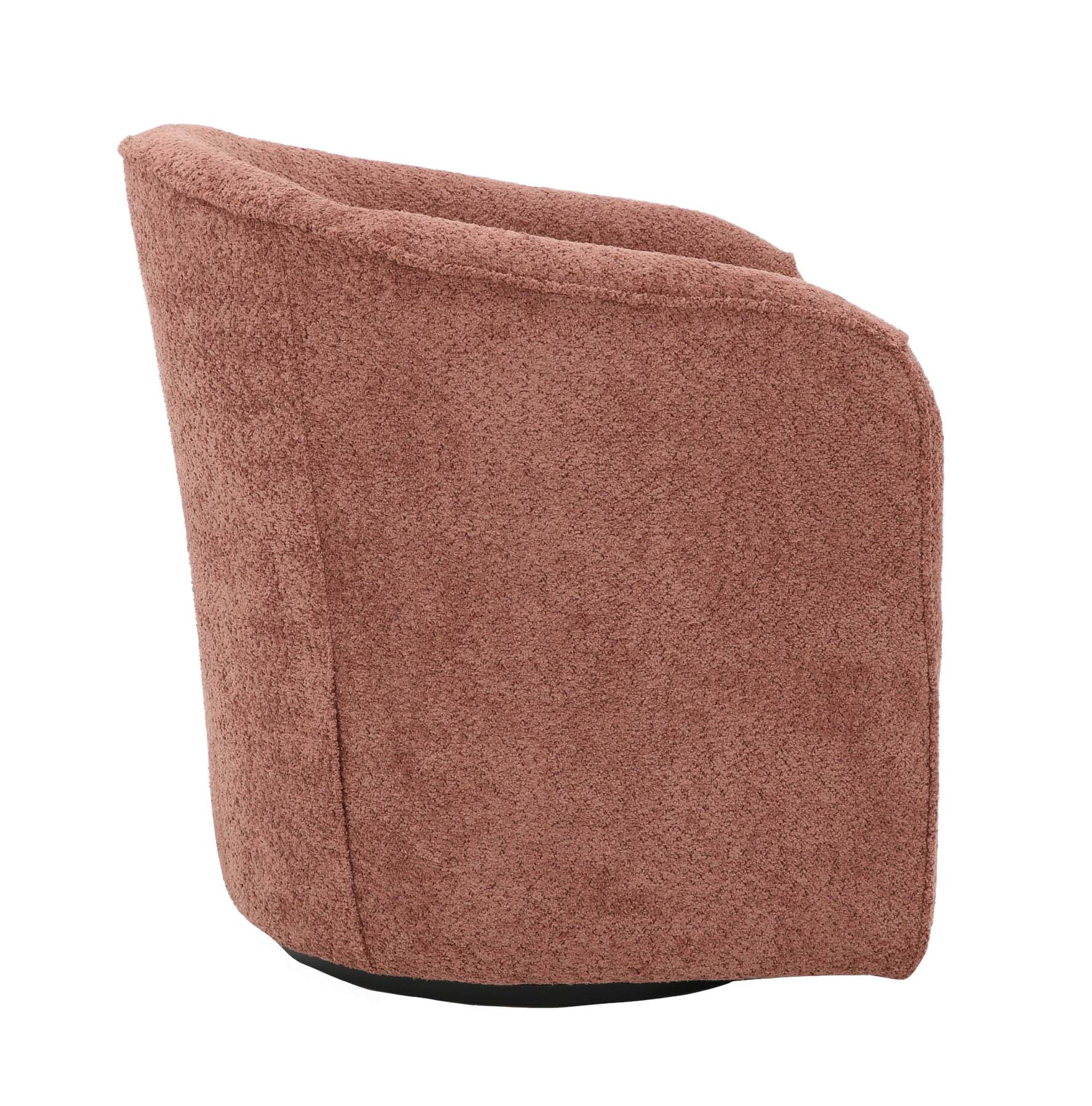Mainstays Miles Swivel Accent Chair, Merrimac Terracotta