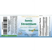 Good State Liquid Ionic Minerals Strontium Ultra Concentrate, 100 Servings â Supports Bone Health & Skeletal Strength