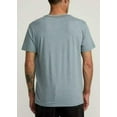 thumbnail image 7 of RVCA Men's Slim Fit Red Stitch Peak Graphic T-Shirt Flint Stone Blue-Large, 7 of 7