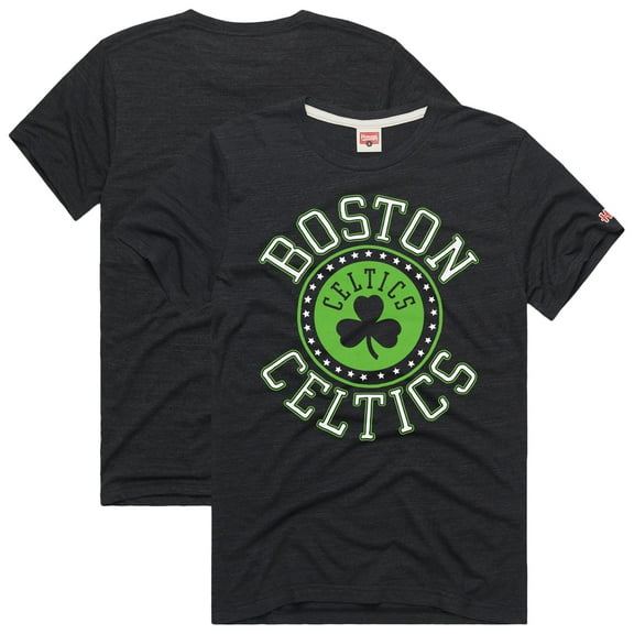Unisex Homage Charcoal Boston Celtics Hometown Edition Tri-Blend-T-Shirt