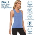 thumbnail image 2 of Chaqueta sin espalda cruzada para mujer chaleco de carreras, chaleco de correr con espalda abierta Zhivalor BST3013532-3, 2 of 6