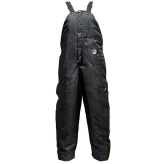 Rothco Men's Black Insulated Work Coveralls, Poly/Cotton Twill