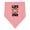 Mauve and Natural, variant on Inktastic Life is Better with a Corgi Baby Bandana Bib
